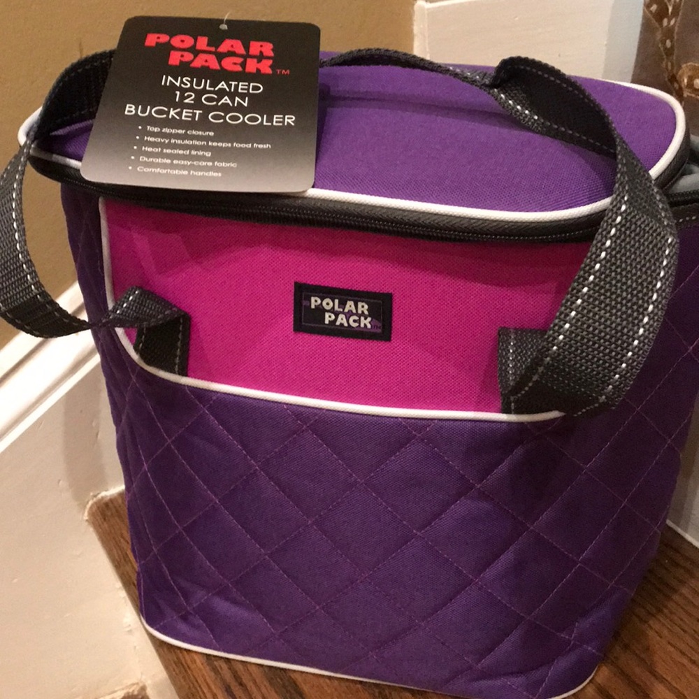 Polar pack 12 can bucket cooler